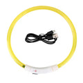 LED Dog Collar USB Rechargeable – 3 Mode Night Safety Light