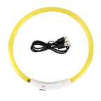 LED Dog Collar USB Rechargeable – 3 Mode Night Safety Light