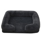 Orthopedic Square Plush Dog Bed – Removable Washable Winter Sofa