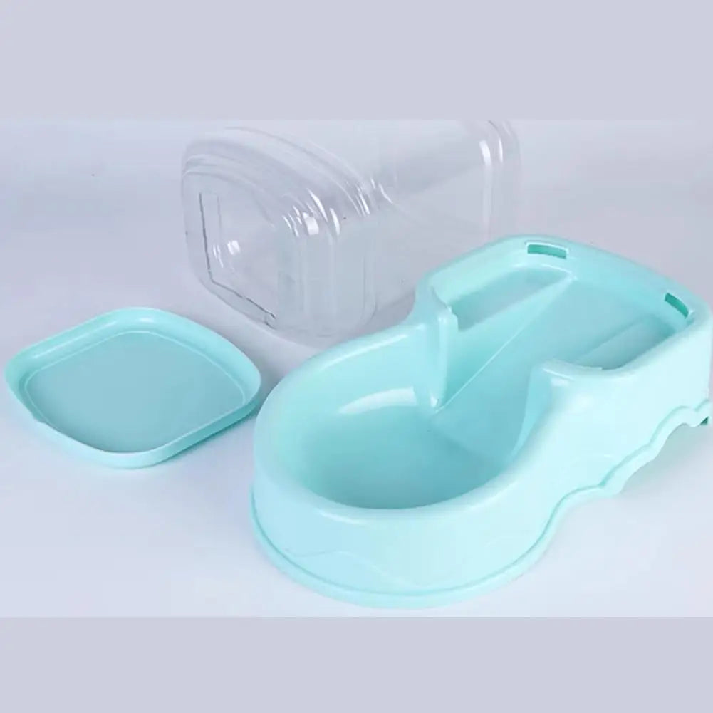 3.8L High-Capacity Automatic Dog Feeder & Waterer – Gravity Flow Station