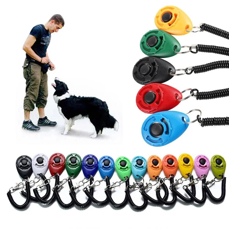 PaiPaitek Dog Training Clicker – Adjustable Wrist Strap
