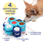 Dog Puzzle Training Toy – Slow Feed Tray