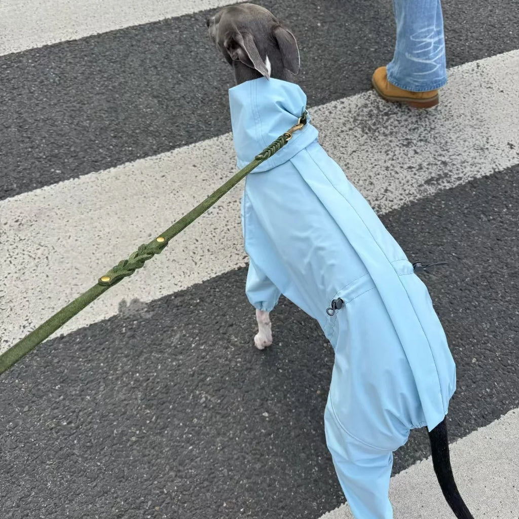 Waterproof Dog Raincoat – Reflective Windproof Jacket