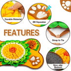 Interactive Dog Snuffle Mat – Foraging Training & Slow Feeding Toy