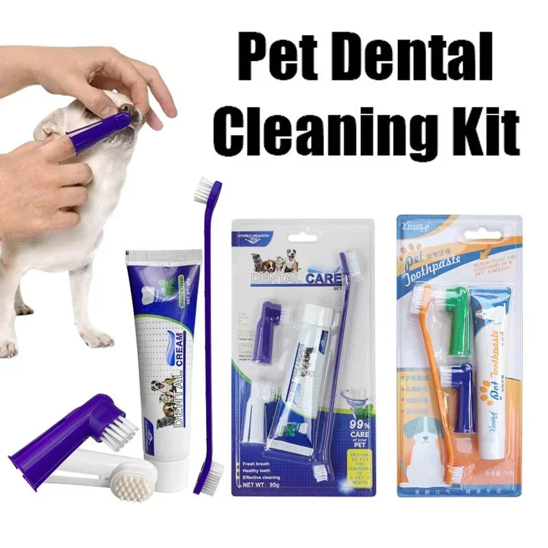 Dog Dental Kit – Toothbrush & Toothpaste Set