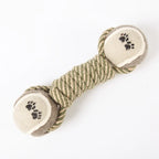 Cotton Rope Tennis Dumbbell Dog Toy