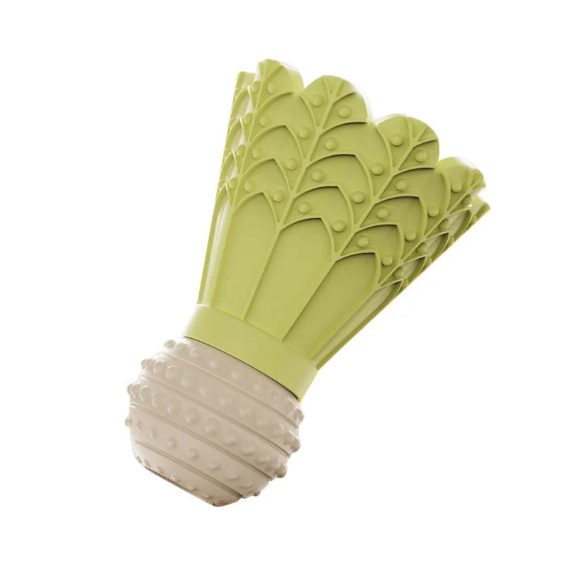 Badminton Shape Bite-Resistant Interactive Dog Toy