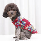Hawaiian Dog Shirt – Cute Beach Print Summer Outfit