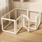 Acrylic Dog Playpen – Transparent Safety Fence