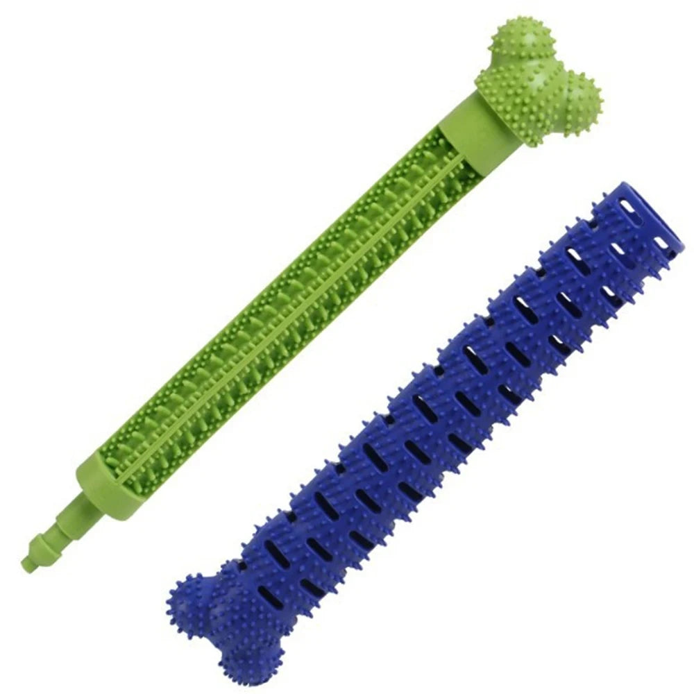 Food Grade Rubber Dog Toothbrush Chew Toy