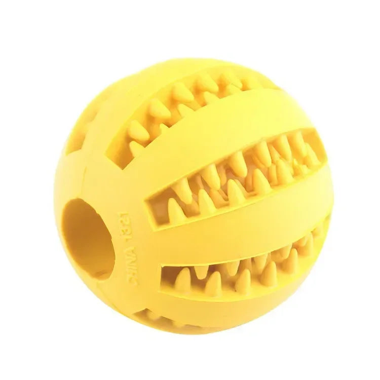 Rubber Chew Ball - Dental Care & Treat Dispensing for Dogs