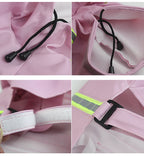 Hooded Dog Raincoat Cloak – Waterproof Reflective Jacket