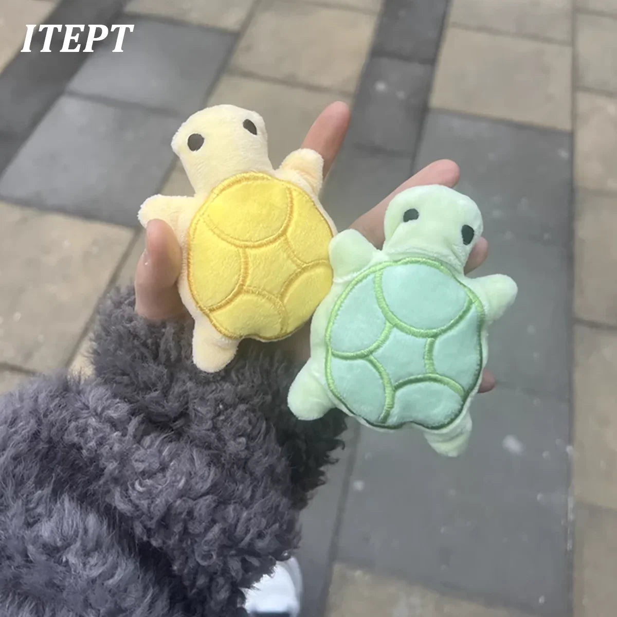 Mini Turtle Plush Chew Toy – Teething Relief for Puppies