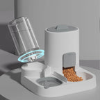 2-in-1 Automatic Dog Feeder & Waterer – Gravity Flow Hydration Station