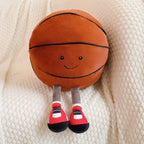 Football & Basketball Plush Dog Toy