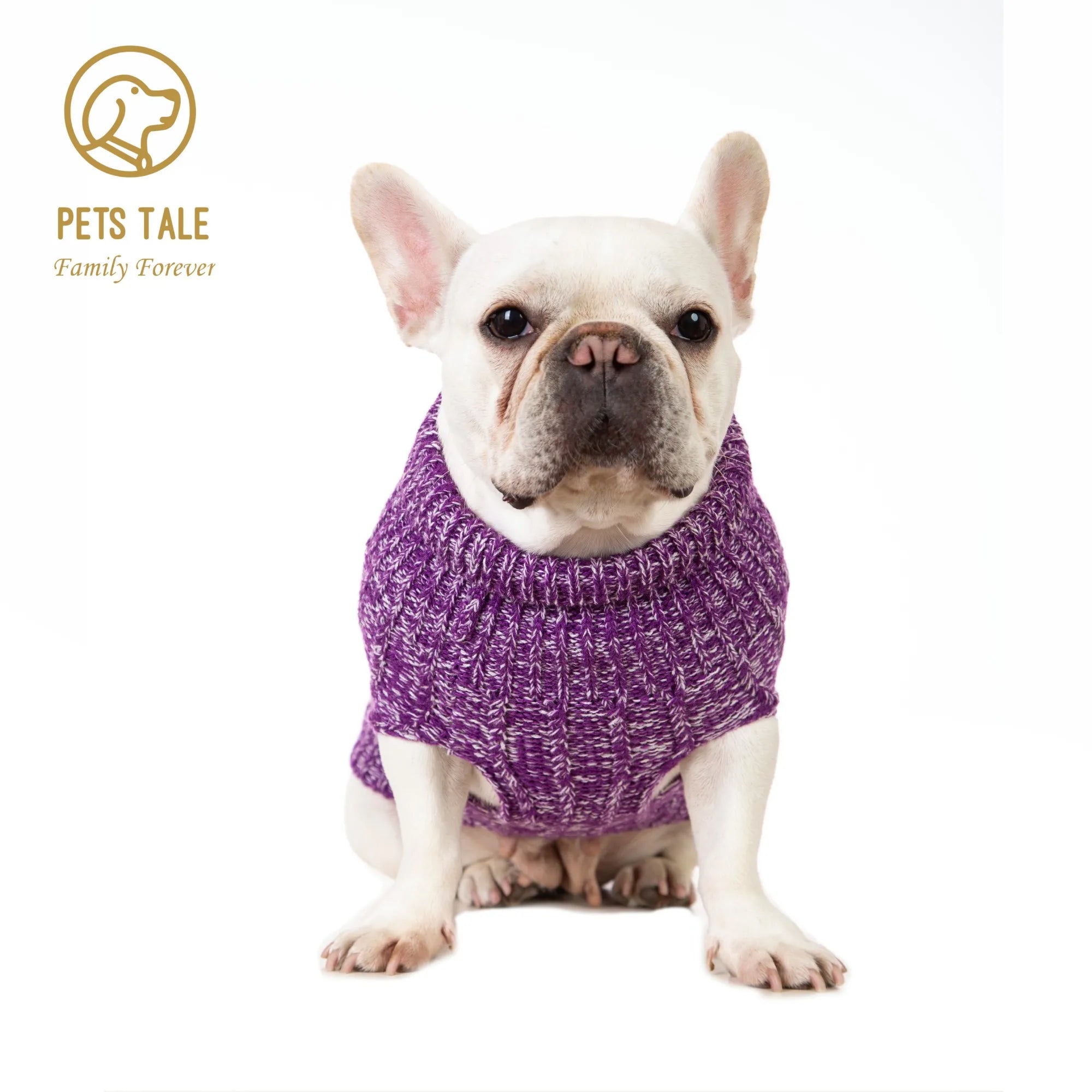 Cozy Knitted Dog Sweater – Soft Acrylic Winter Pet Pullover