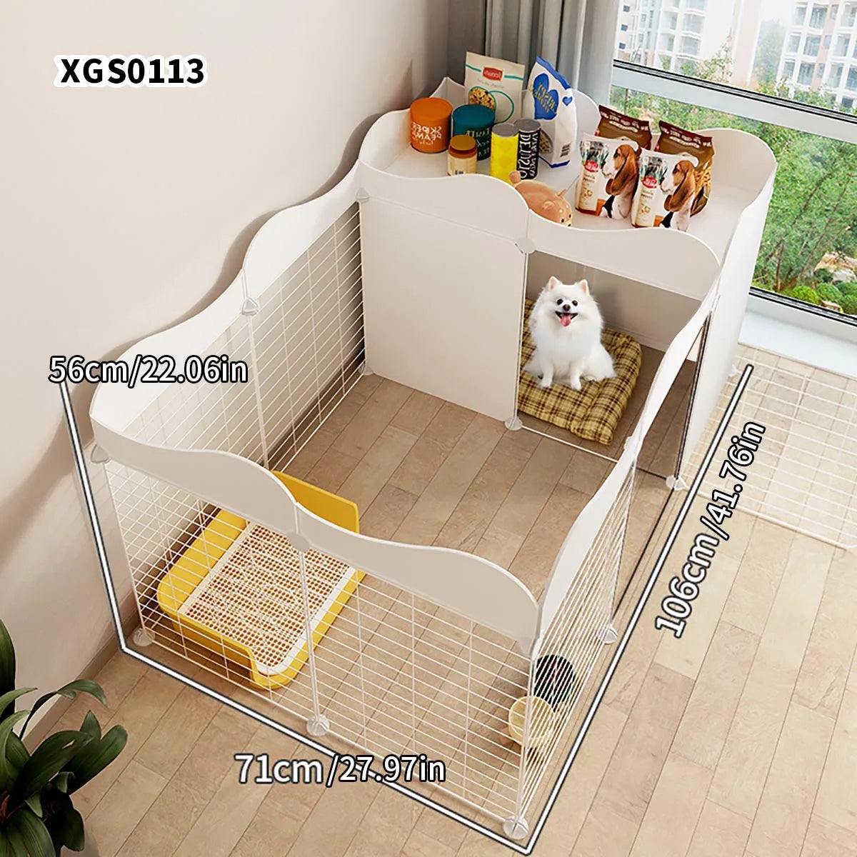 Indoor Dog Fence – Small Pet Playpen