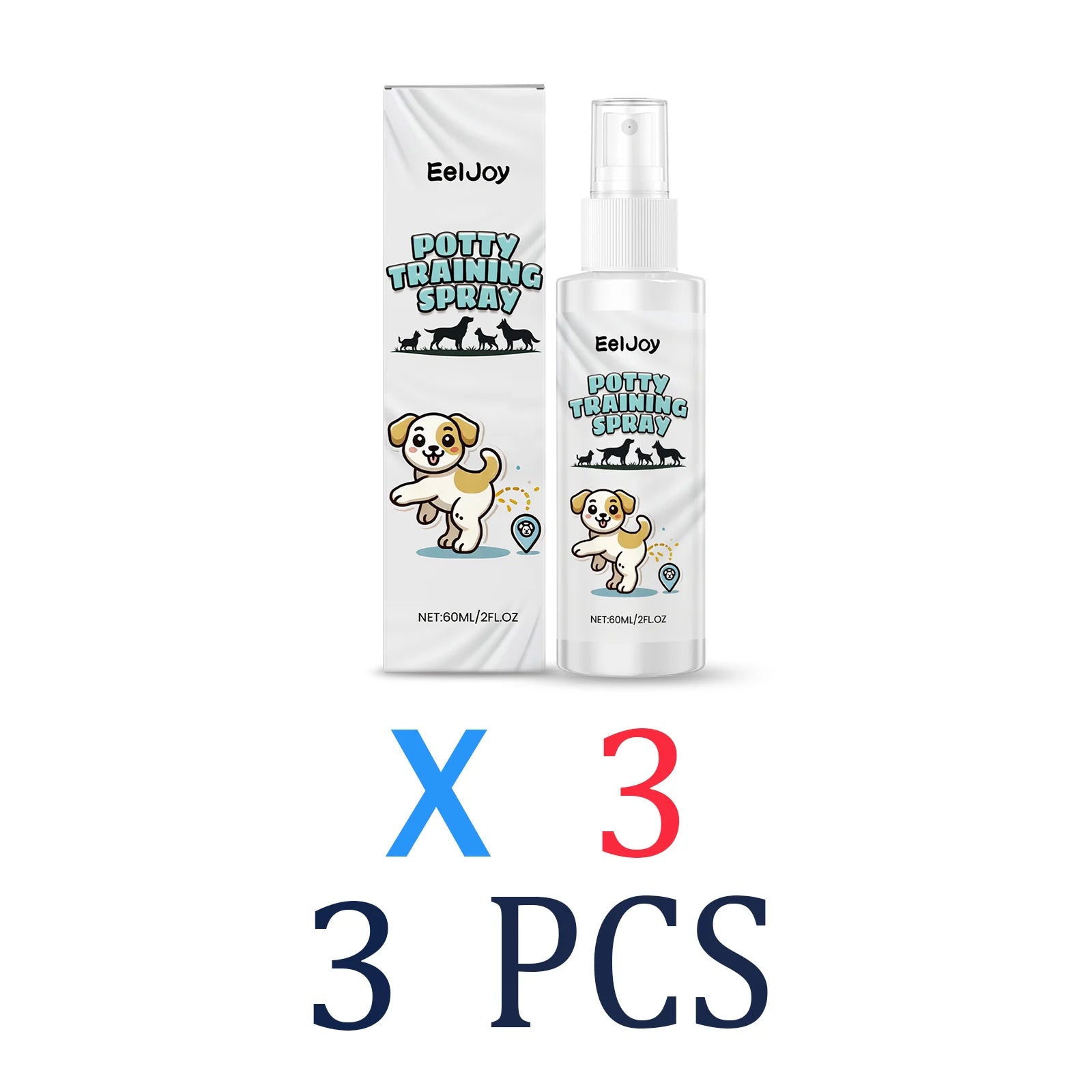 Dog Potty Training Spray & Attractant – Natural Puppy Housebreaking Aid