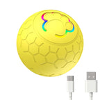 LED Interactive Dog Ball – Automatic Moving & Color Changing Toy