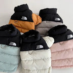 Warm Cotton Dog Coat – Blue Teddy Fleece Winter Jacket