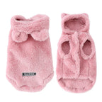 Holapet Soft Fleece Hooded Dog Coat – Winter Windproof Jacket