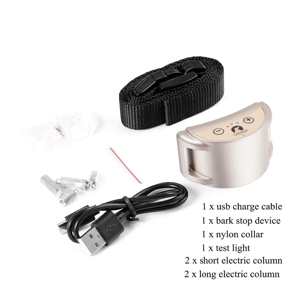 PaiPaitek PD258S Anti Bark Collar – Rechargeable Automatic Control