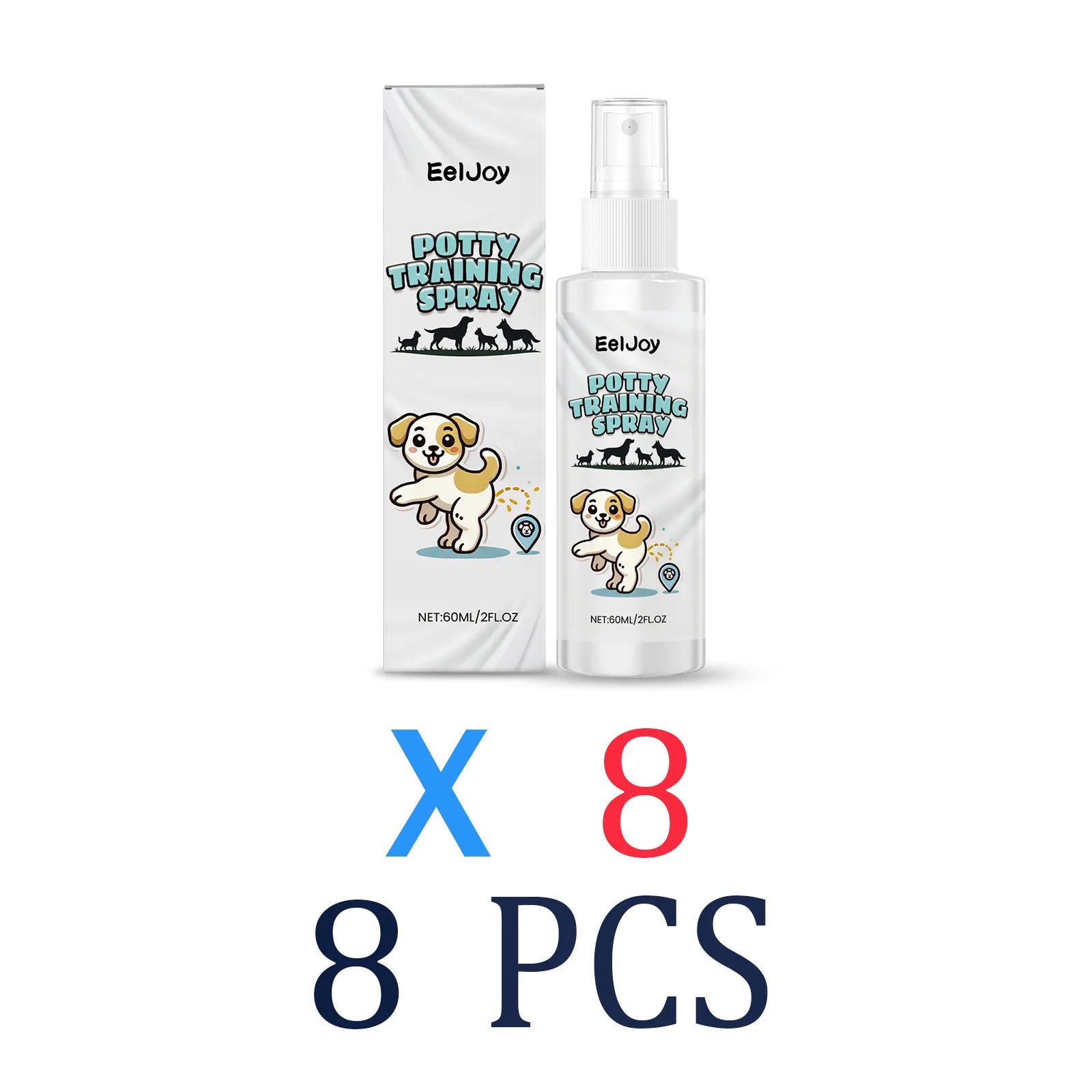 Dog Potty Training Spray & Attractant – Natural Puppy Housebreaking Aid