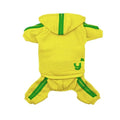 Adidog Dog Jumpsuit – Hooded Spring Outfit for Small Dogs