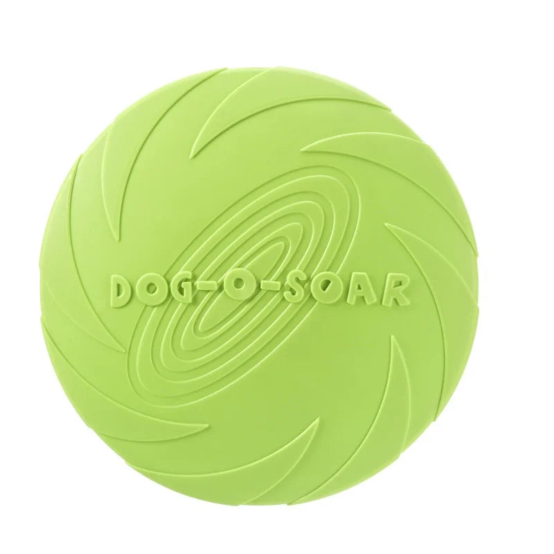 Silicone Flying Disc – Chew-Resistant Training Toy for Dogs, Durable Fetch Disc