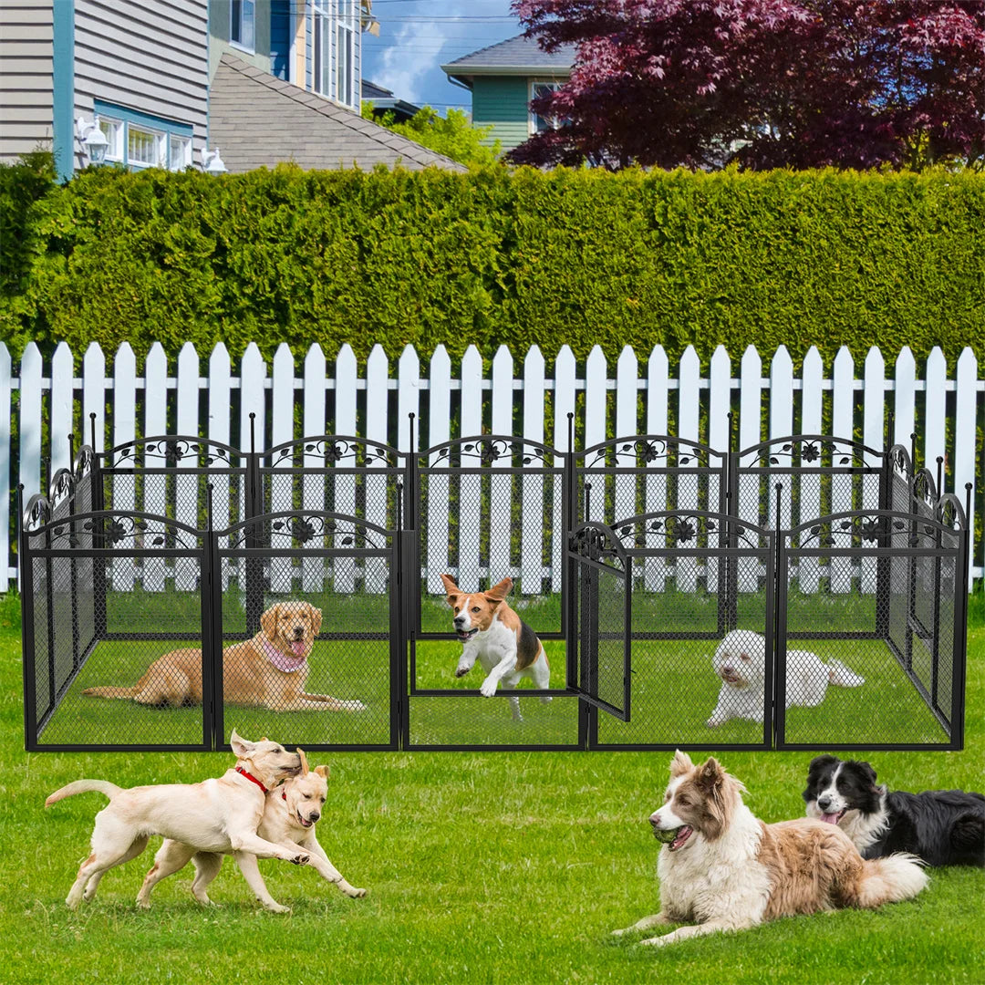 Dog Playpen – Heavy Duty 8 Panel Fence