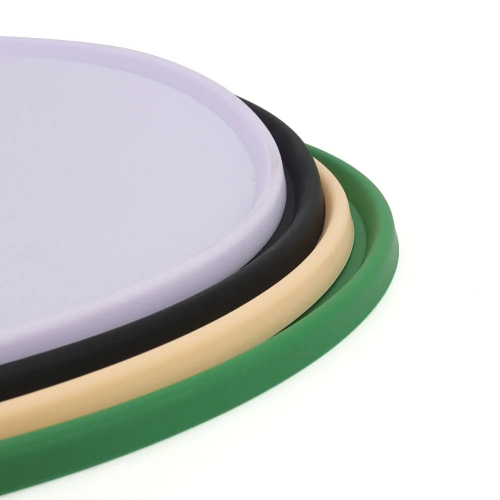 Silicone Dog Bowl Mat – Non-Slip Feeding Pad, S/L Size for Dogs, Easy to Clean
