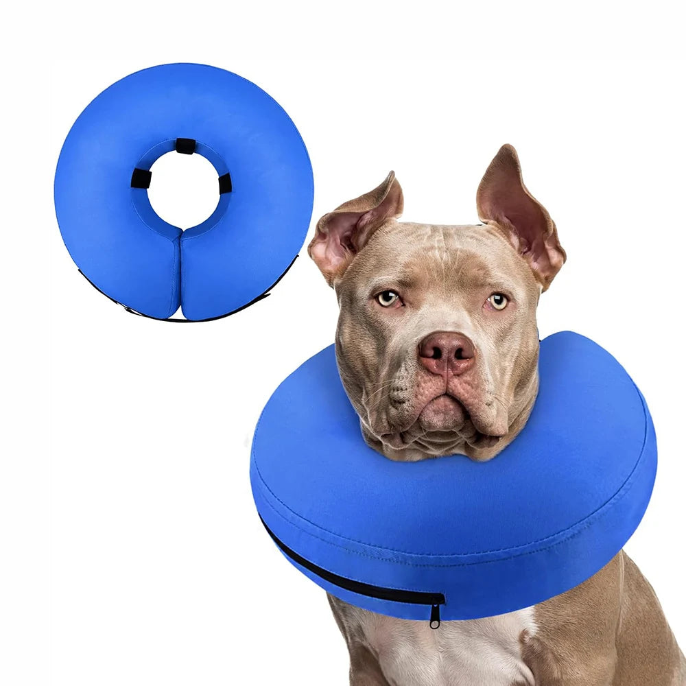 Dog Recovery Collar – Inflatable Soft Cone