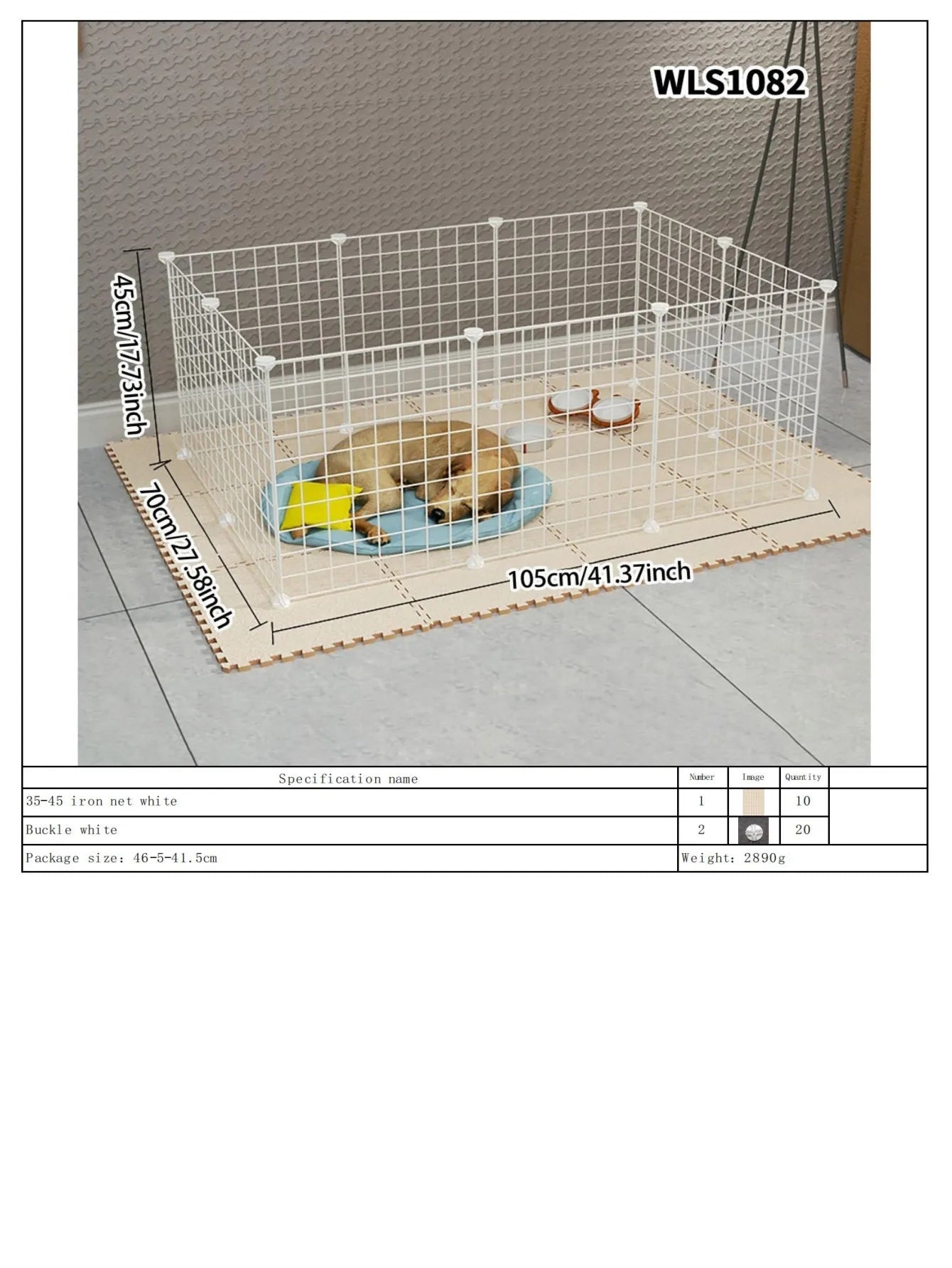 Indoor Dog Playpen – Small Dog Fence