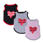 HOOPREETY Breathable Sleeveless Cotton Dog Vest – Summer Wear for Small Dogs