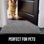 Dog Door Mat Mud Catcher – Absorbent Non-Slip Mat for Muddy Paws, Quick-Dry & Washable Rug