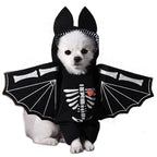 Nonecn Halloween Dog Costume Set with Wig Hat & Dagger Prop