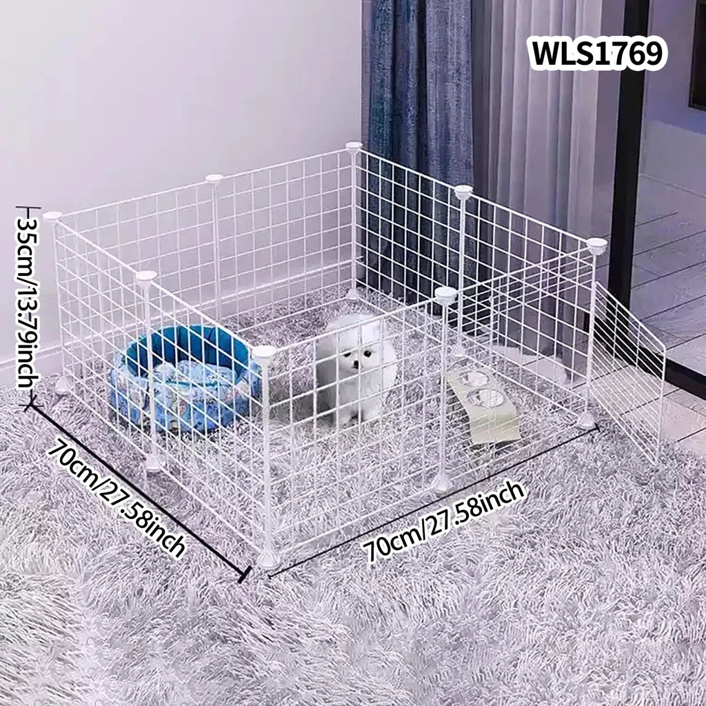Portable Dog Playpen – DIY Metal Fence