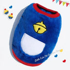 Moonbiffy Winter Dog Jacket – Flannel Puffer for Small Dogs