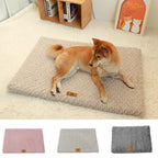 3D Foam Orthopedic Dog Bed – Waterproof Washable Faux Fur Cover