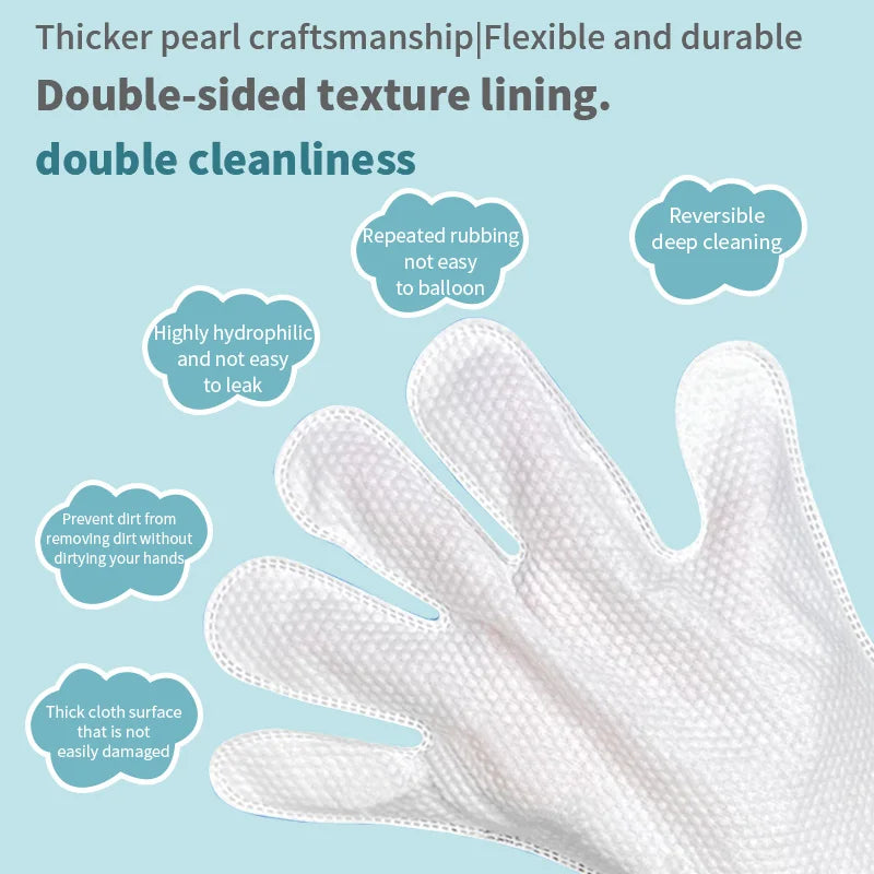 Dog Cleaning Gloves – No-Rinse SPA Wipes (10pcs)