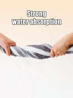 Quick-Dry Dog Bathrobe - Ultra-Absorbent Thick Coral Fleece Pet Towel
