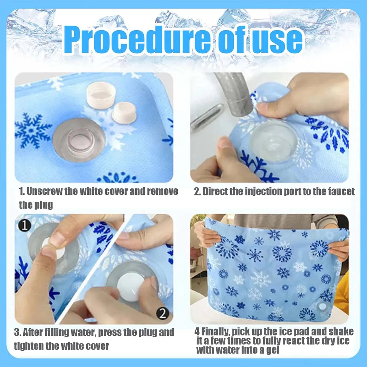 Pet Cooling Mat – Water Injection Cooling Pad for Dogs, Waterproof & Wear-Resistant