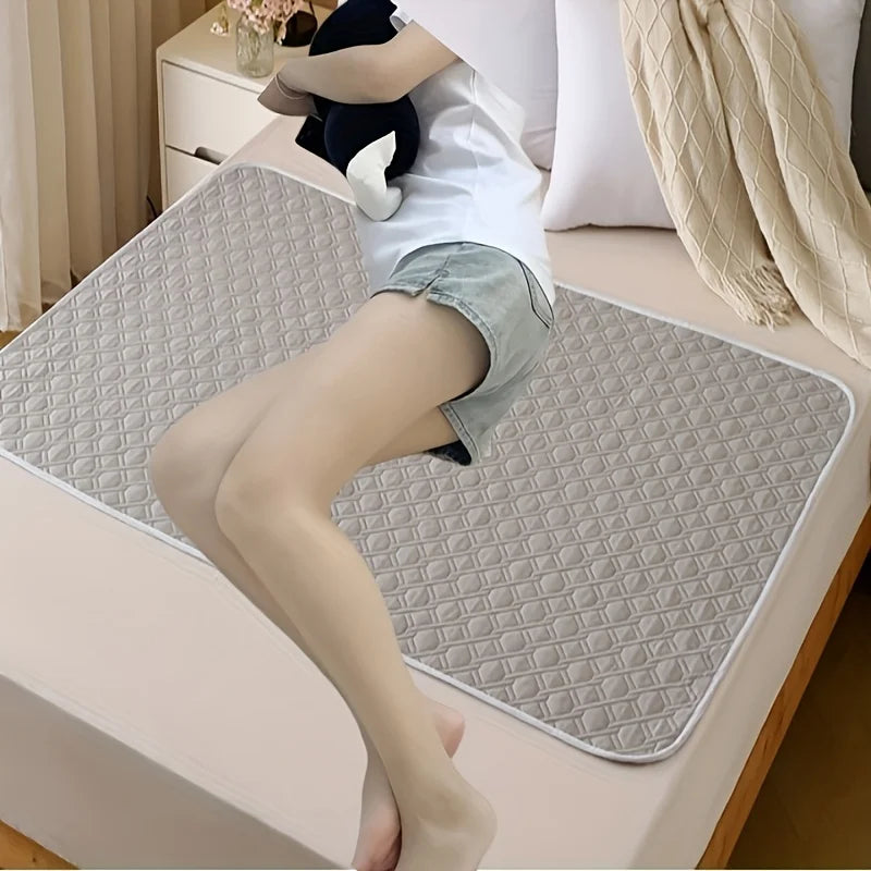 Leak-Proof Washable Incontinence Pad – Non-Slip Bed Mat for Seniors, Pets, Menstruation & Home Use