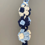 Dog Leash – Handwoven Floral Cotton