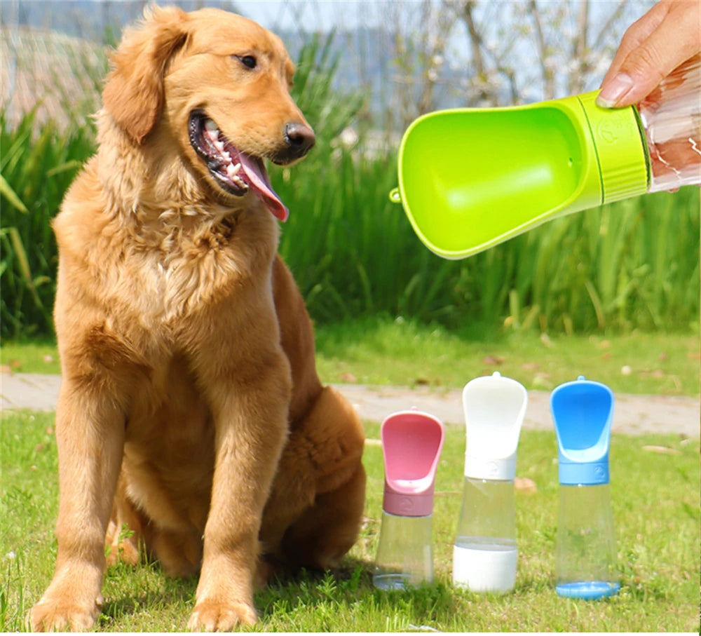 Leakproof Portable Dog Water Bottle – 330ml & 510ml Travel Hydration