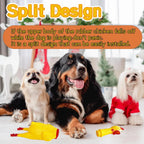 Rubber Screaming Chicken Dog Toy - Squeaky (Small, Medium, Large)