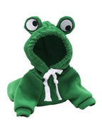 Frog Dog Hoodie Sweater – Green Cozy Pullover for Small Dogs