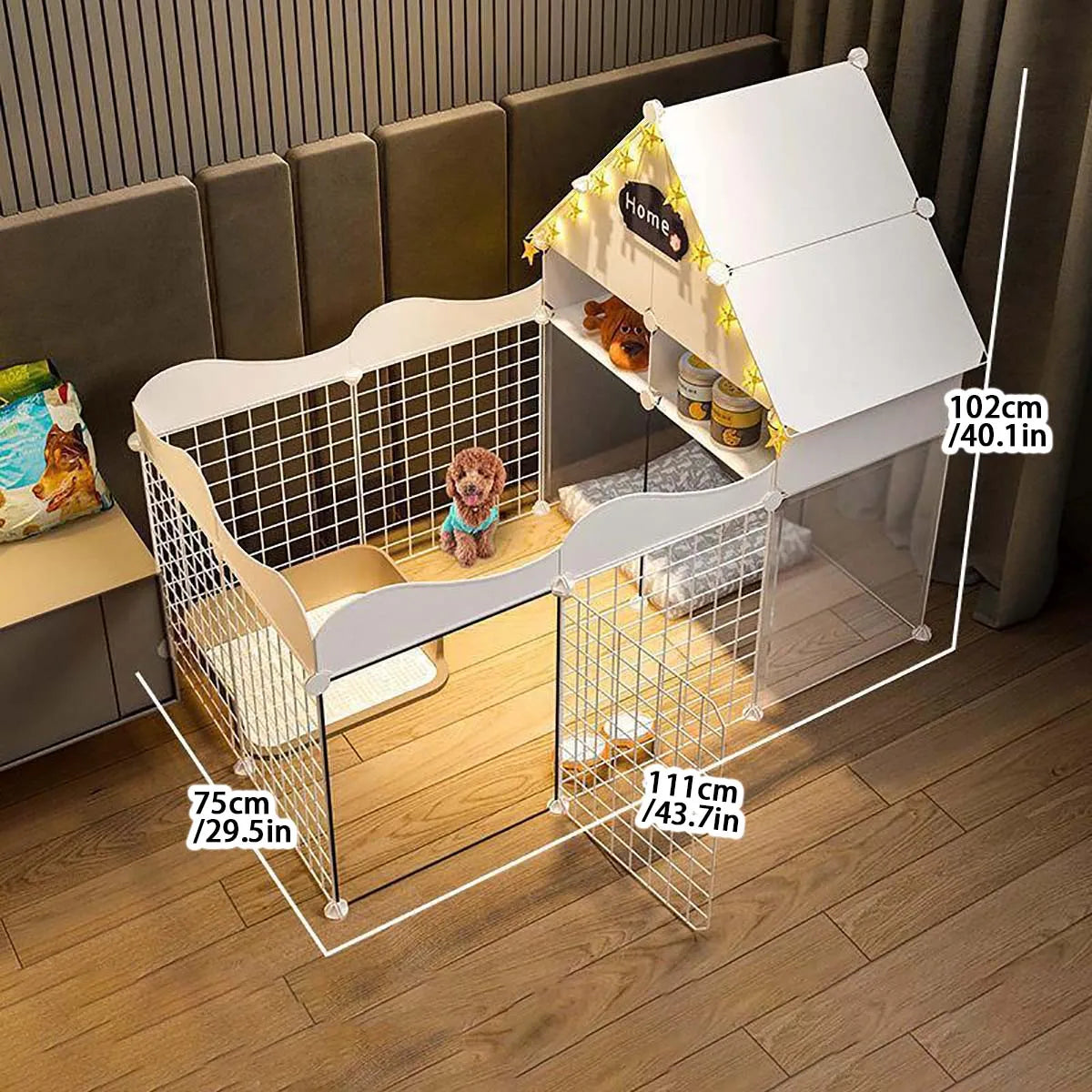 Dog Indoor Playpen – Small Dog Fence