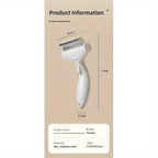 Floating Stainless Steel Dog Brush - Curved Undercoat Grooming Comb
