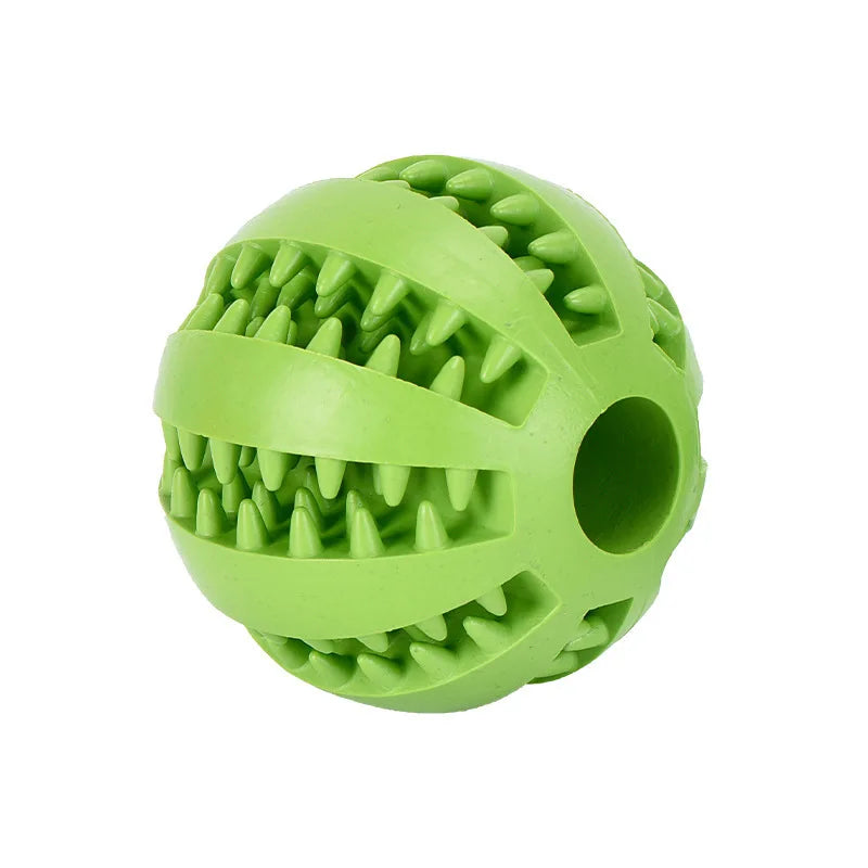 Interactive Rubber Ball – Teeth Cleaning Toy for Dogs